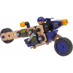 Kit asamblare Motocicleta din lemn MAXIM  -Set 65 piese Build and Play